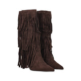 Stivale Donna Marrone