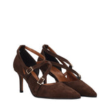 Décolleté Donna Marroni