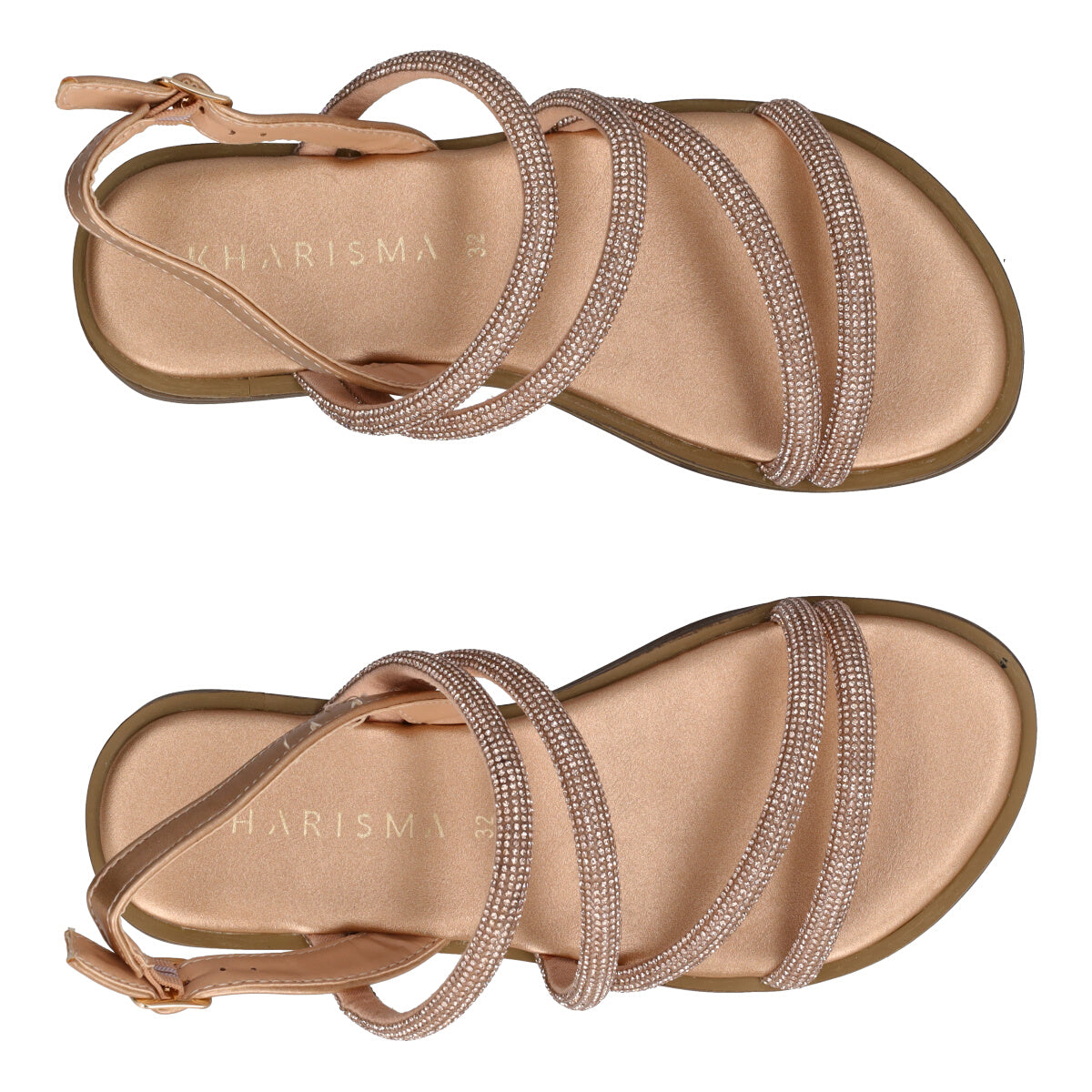 Sandali Bambina Oro Rosa