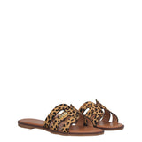 Ciabatte Donna Leopardate