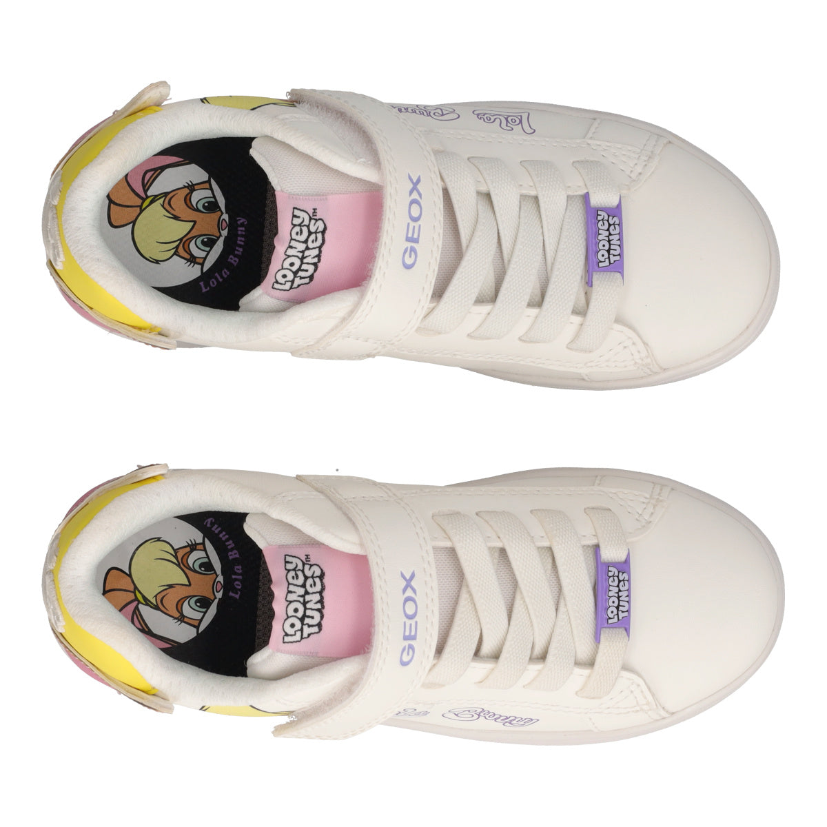 ECLYPER Sneakers Bambina Bianche Looney Tunes