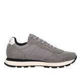 TOM SOLID Sneakers Uomo Grigie Chiare