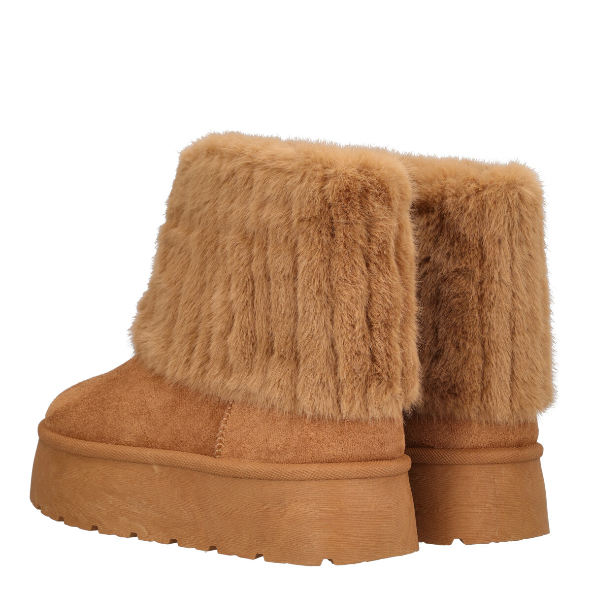 Stivaletti Donna Camel