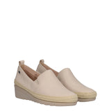 Mocassini Donna Beige