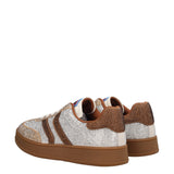 Sneakers Donna Beige e Argento