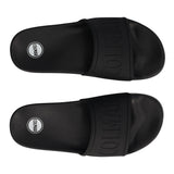 SLIPPER LOGO Ciabatte Mare Uomo Nere