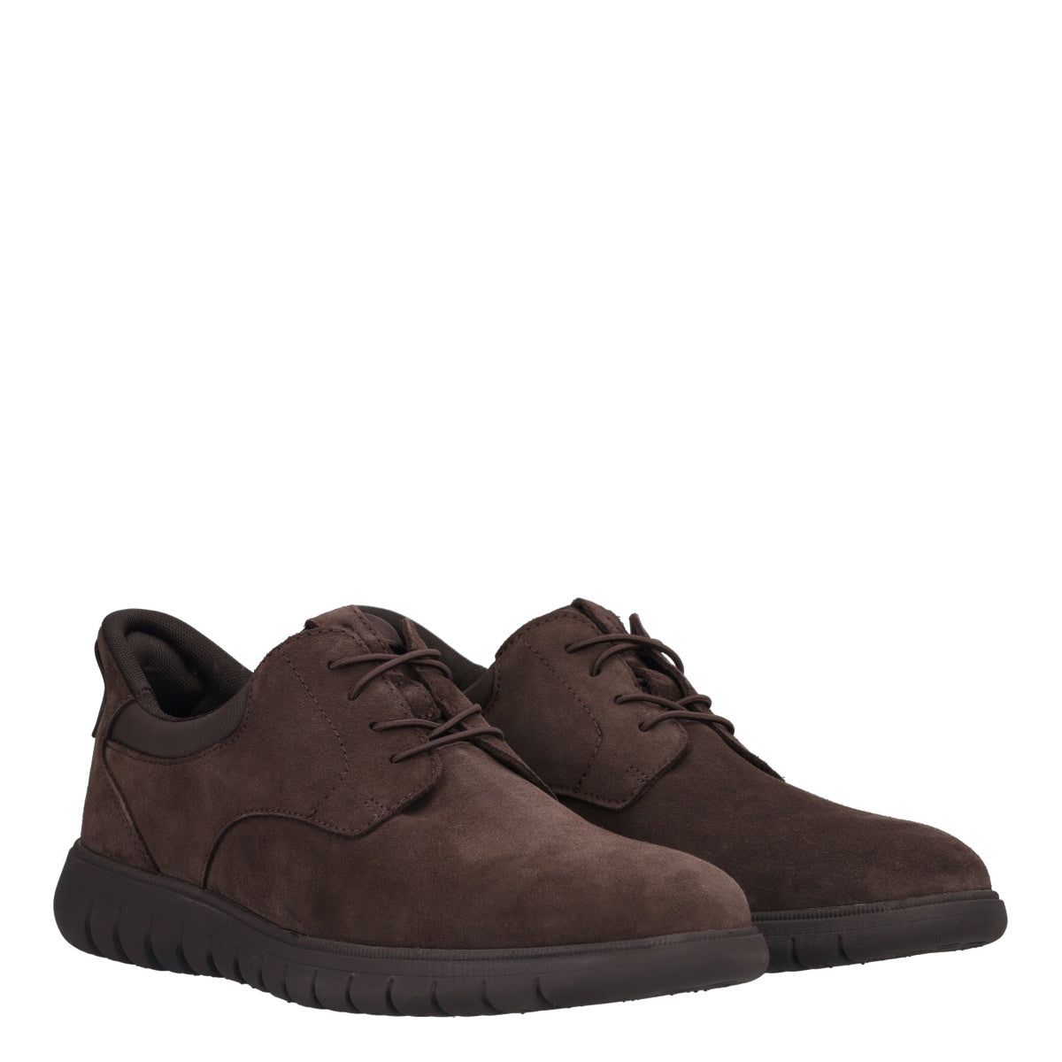 FLEXTRIDE Scarpa uomo slip-in in camoscio marrone