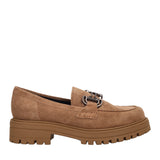 Mocassini Donna Beige in Pelle