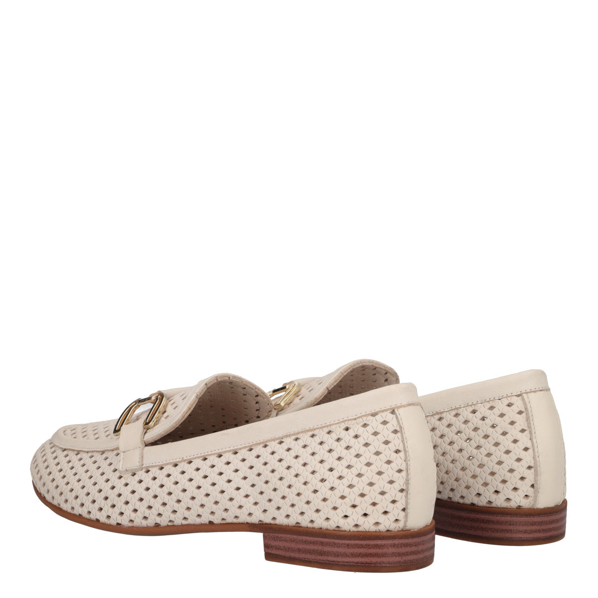 Mocassini Donna Beige