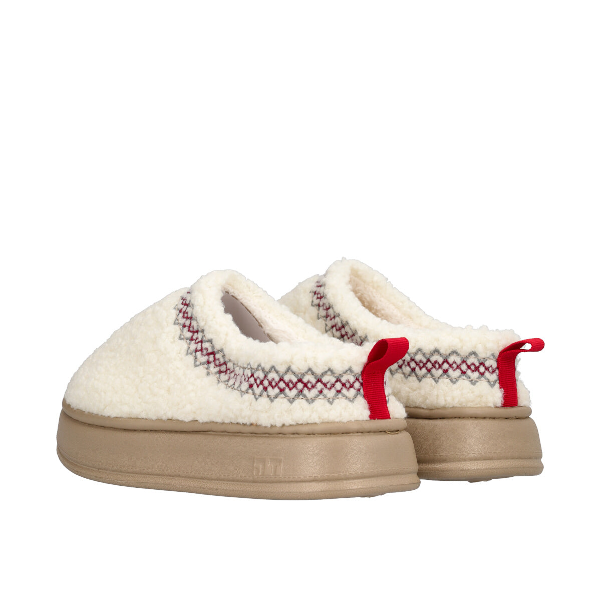 Pantofole Casa Donna Crema