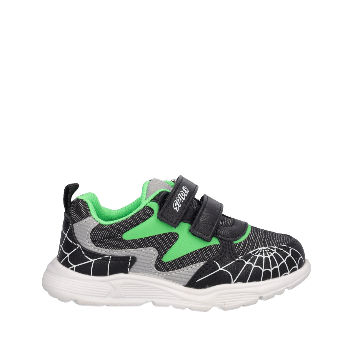 FLUID Sneakers Bambino Nere e Verdi
