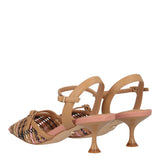 Slingback Donna Beige e Rosa