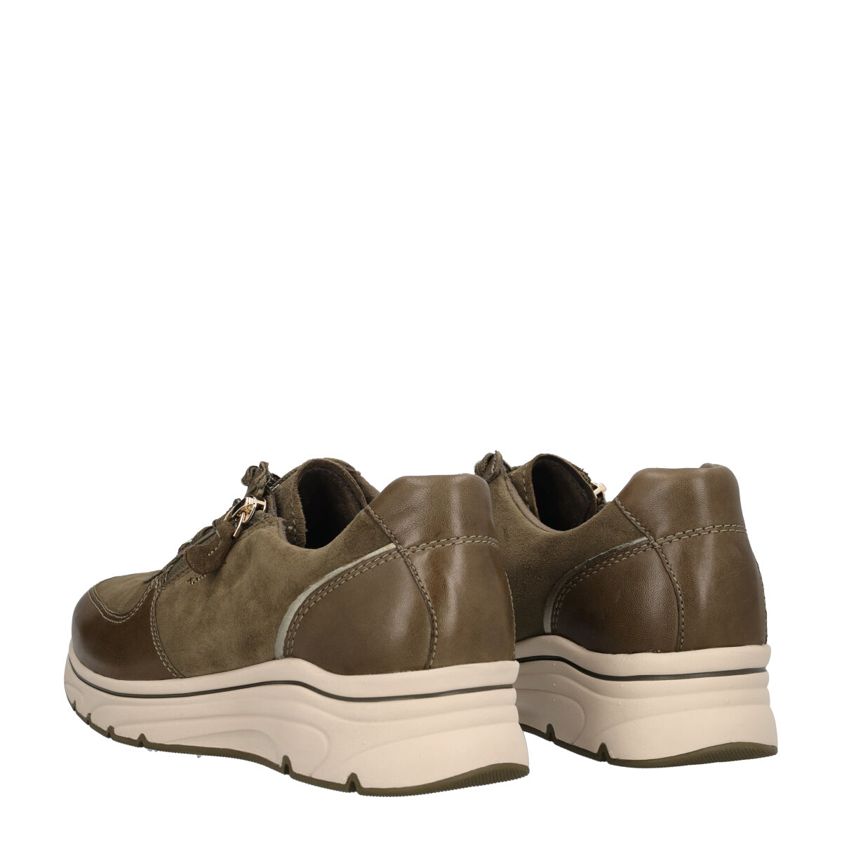 Sneakers da donna in pelle