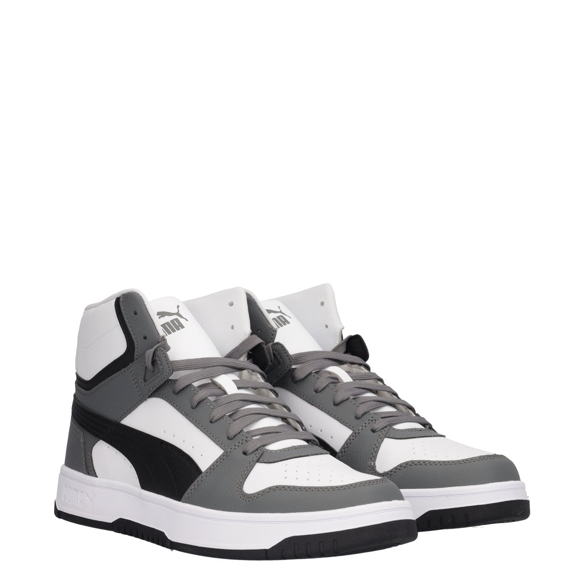REBOUND SLAM MID Sneakers Uomo Bianche, Nere e Grigie