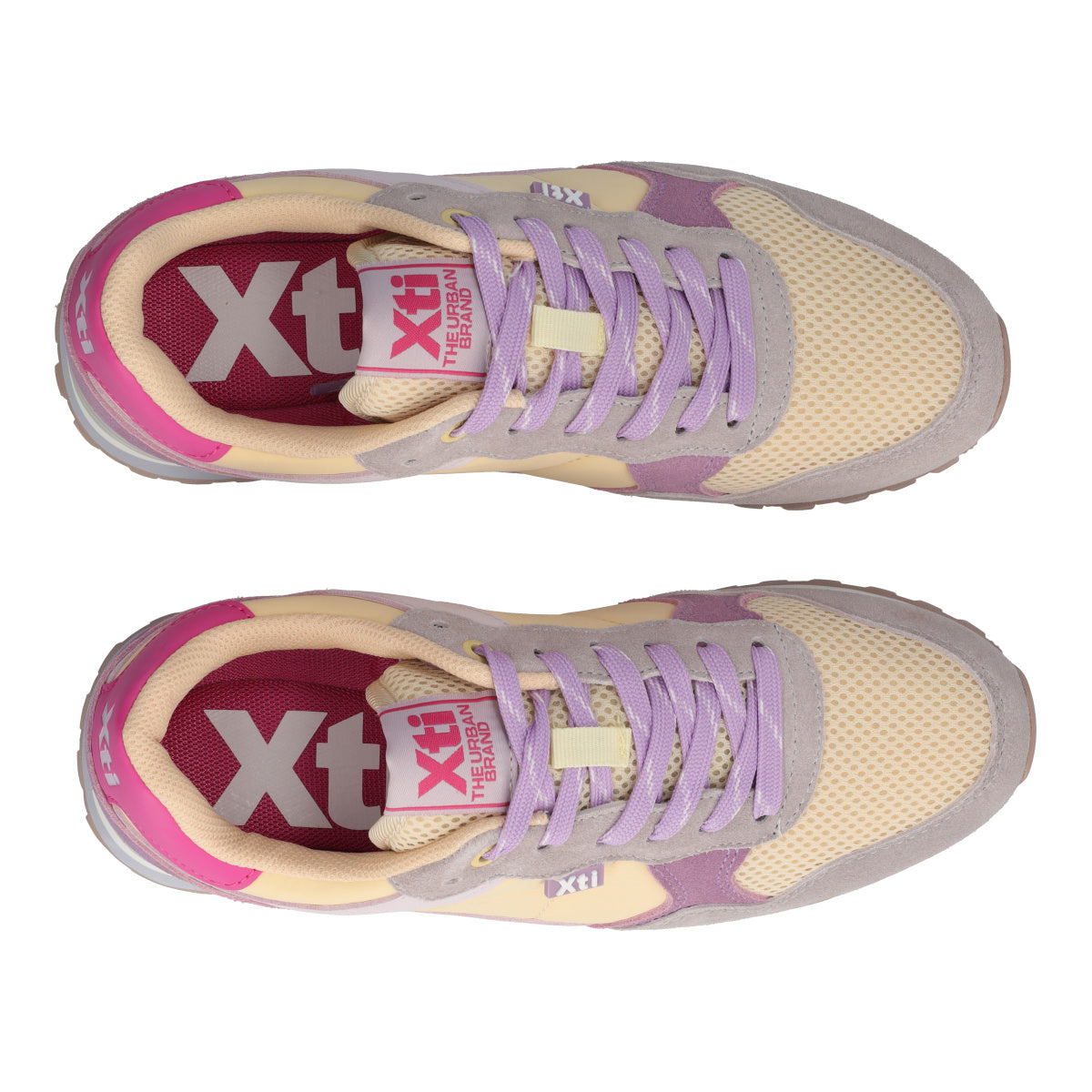 Sneakers Donna Beige e Lilla