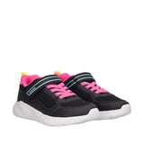 SPRINTYE Sneakers Bambina Nere e Fuxia