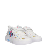 B&G GLAM Sneakers Bambina Bianche