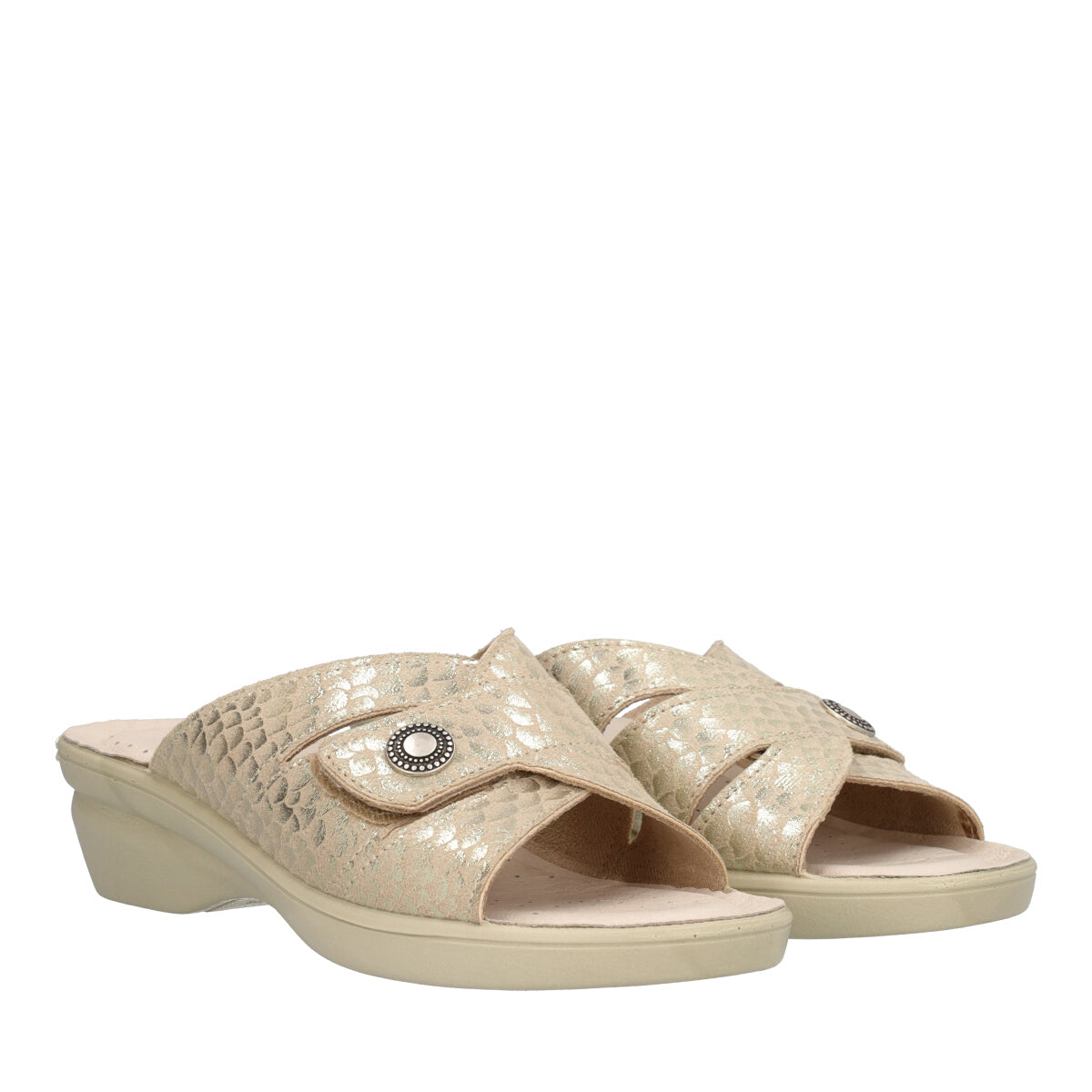 Ciabatte Donna Oro