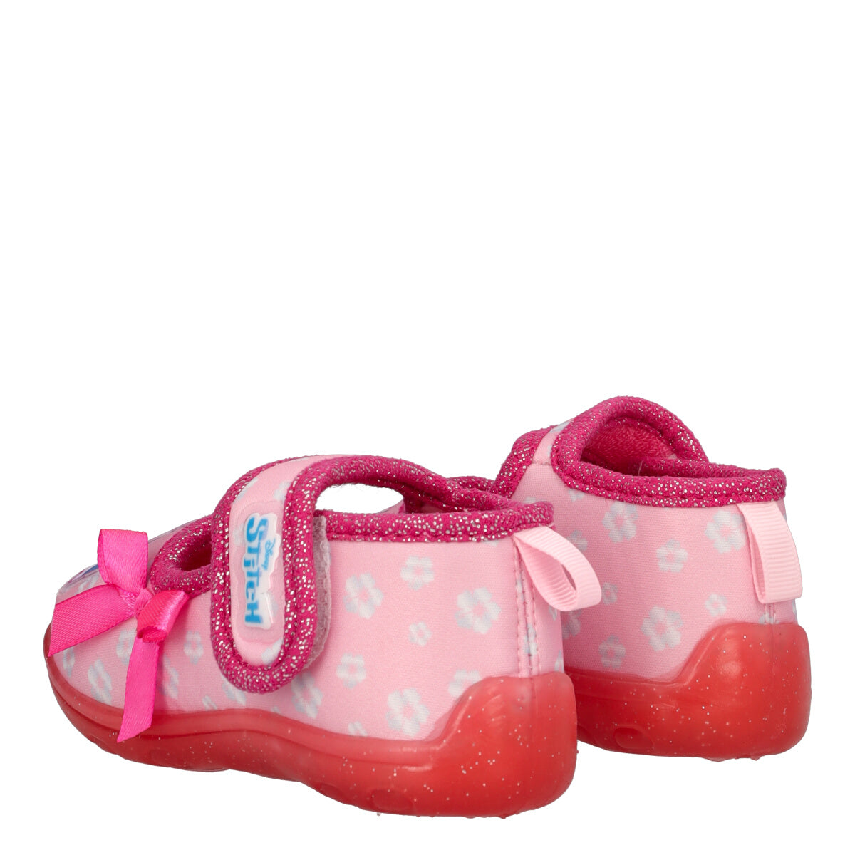 Pantofole Bambina ROsa e Fucsia - Stitch