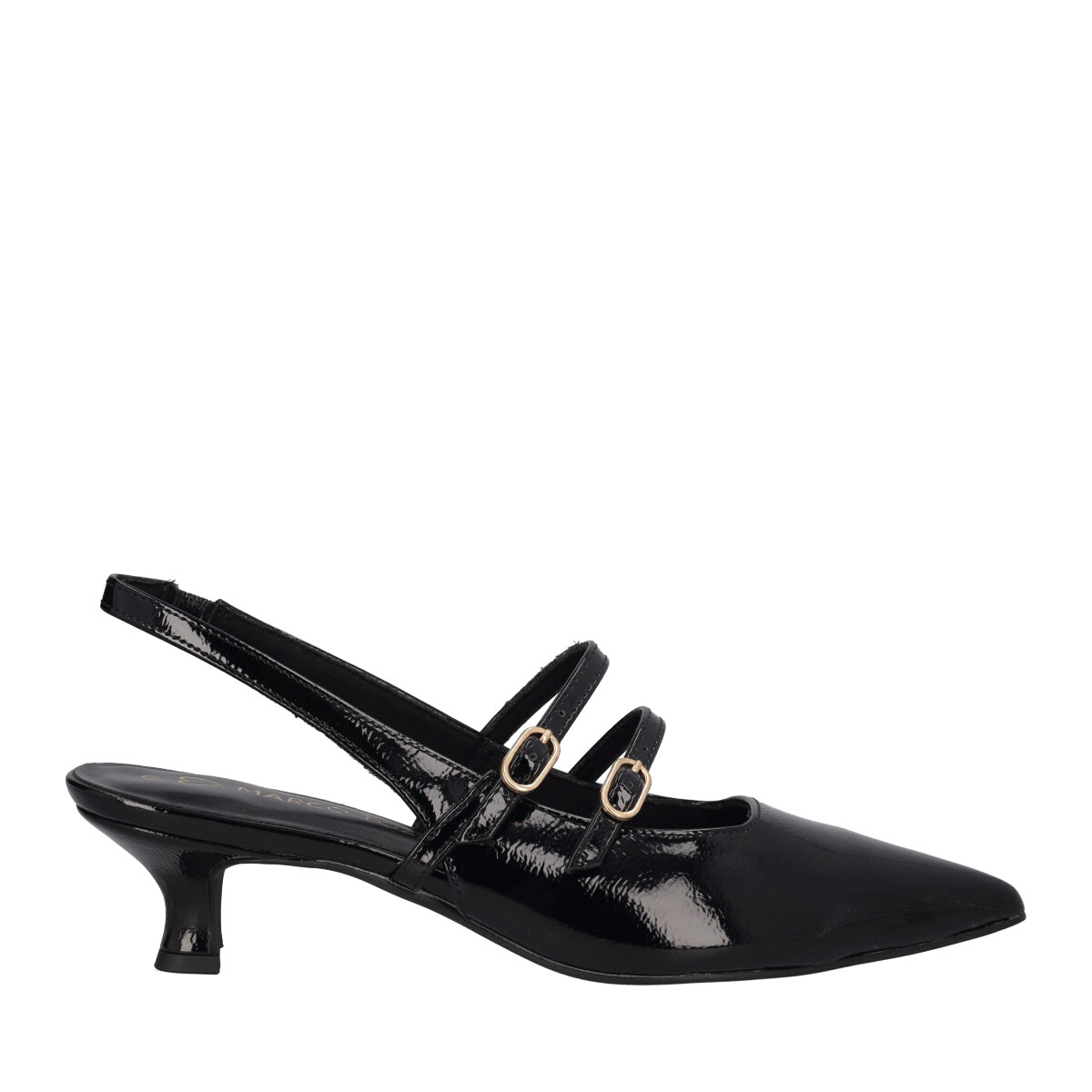 Slingback Donna Nere Lucide