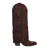 Stivale Donna Marrone