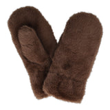 Guanti Donna Marroni