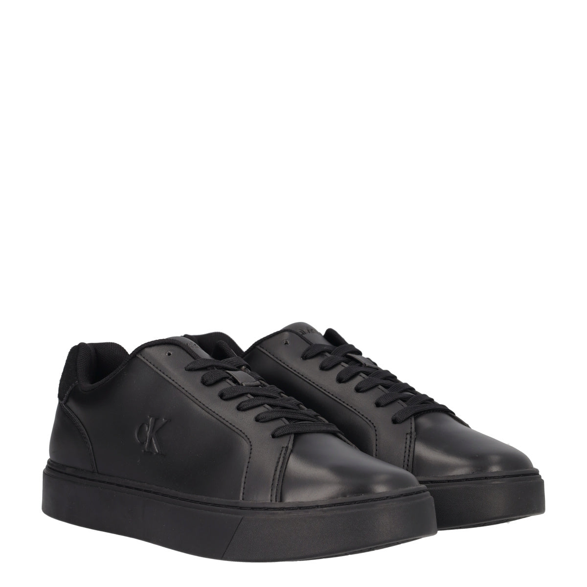 CLASSIC CUPSOLE LACEUP LTH Sneakers Uomo Nere