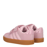VL COURT 3.0 CF Sneakers Bambina Rosa in Pelle