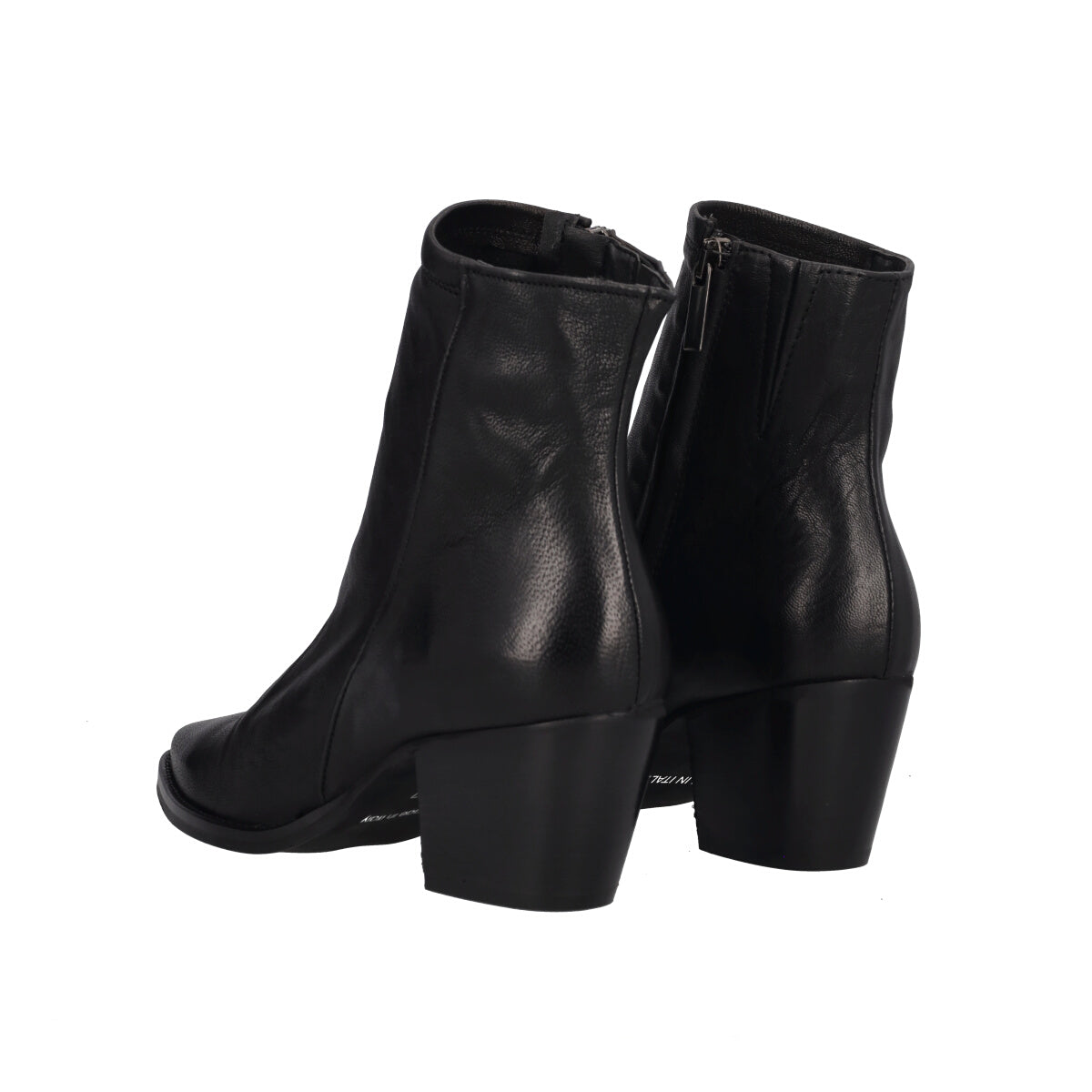 Stivaletti Donna Neri in Pelle