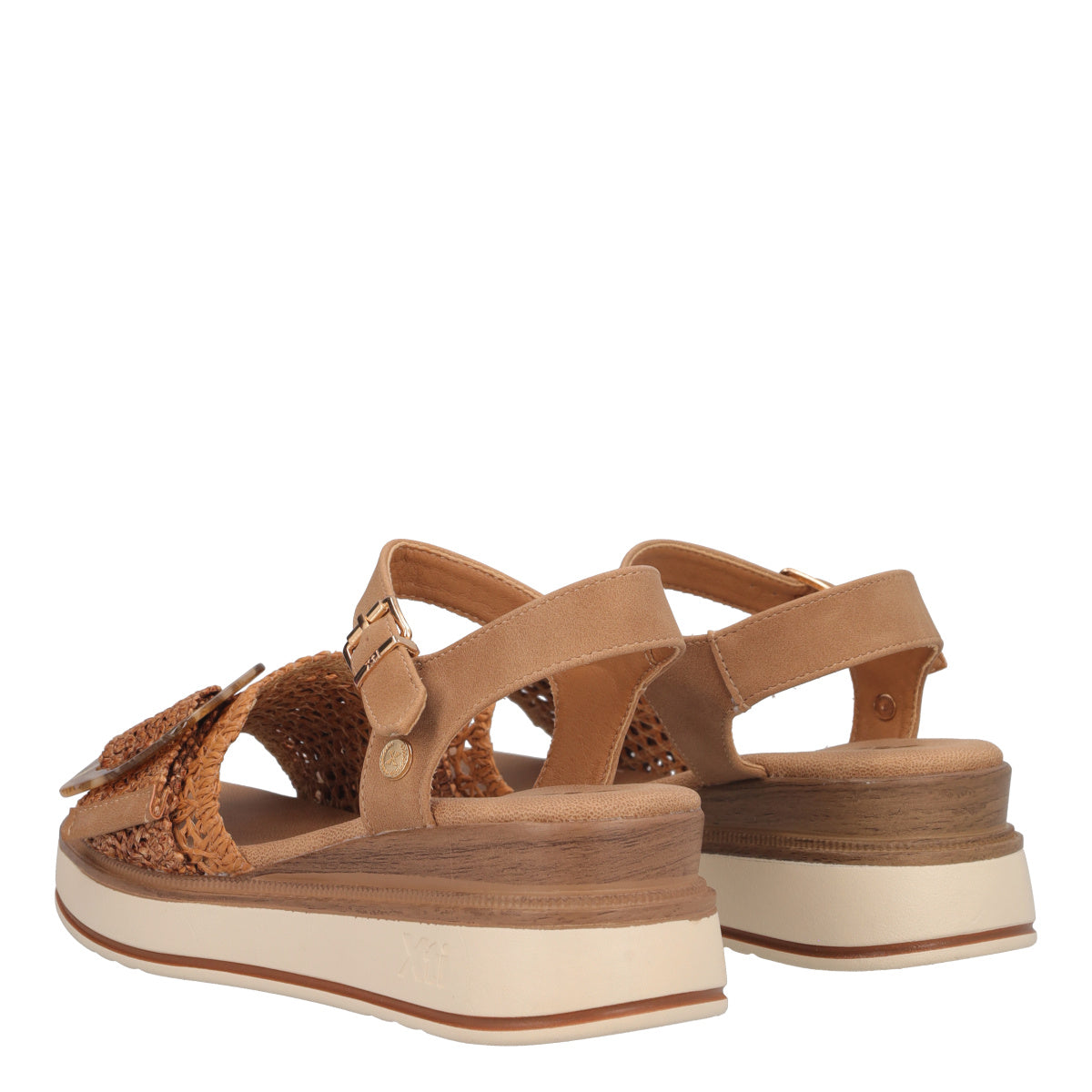 Zeppe Donna Camel