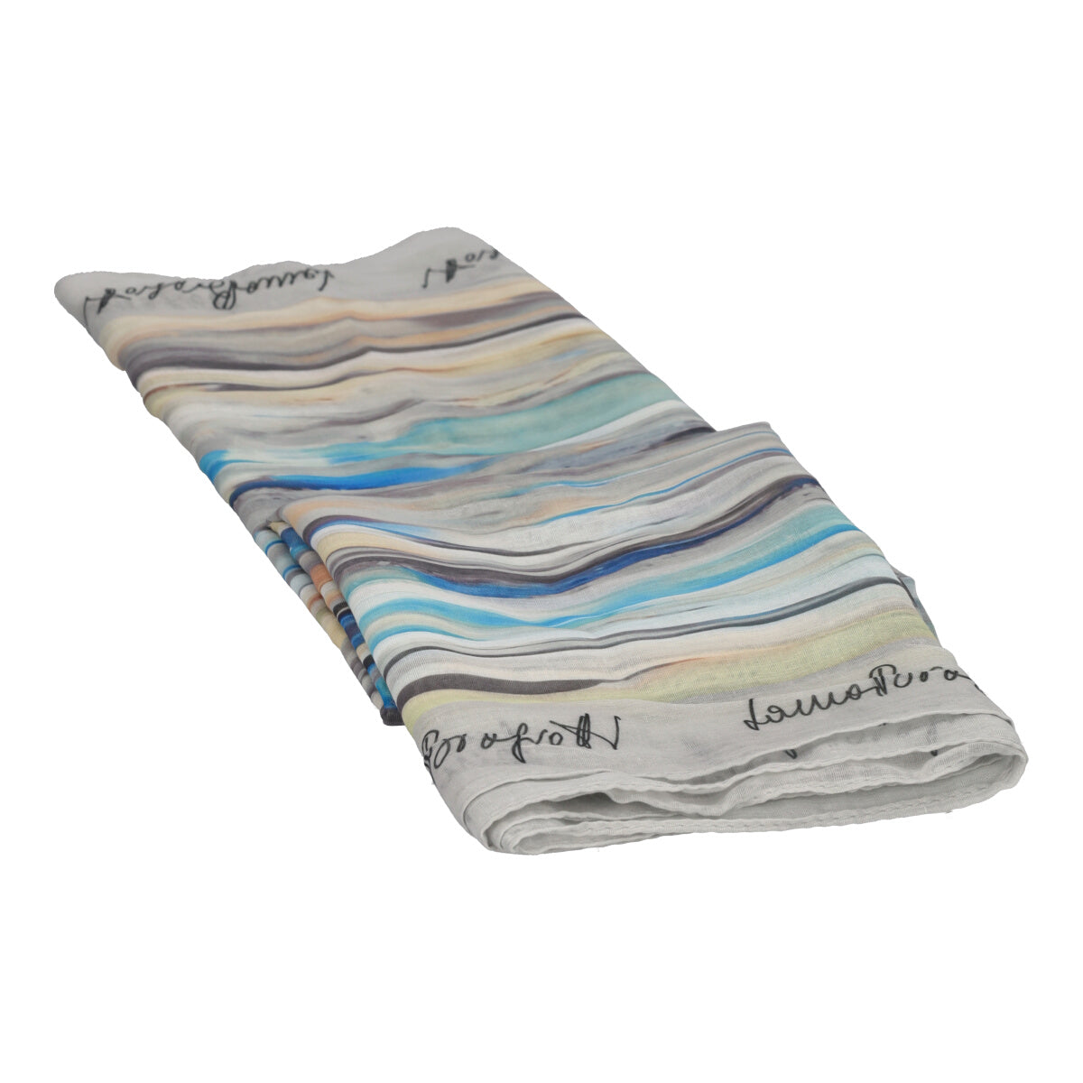 Pashmina Donna Grigia Riga Voille