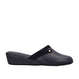 Ciabatta Casa Blu in Pelle