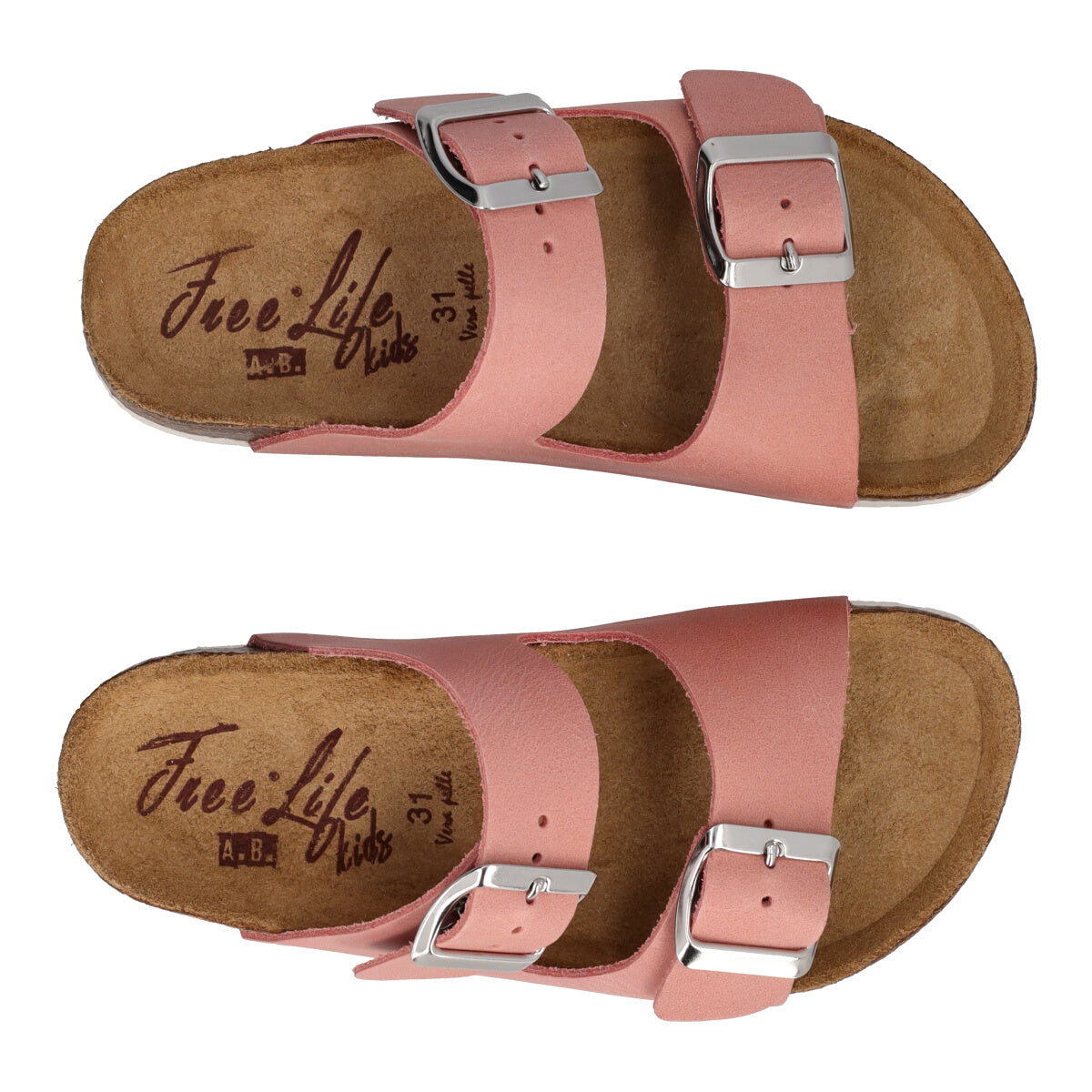 Ciabatte Bambina Rosa Antico