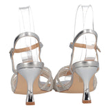 Sandali con tacco Donna Argento