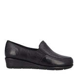 MOVE Mocassini Comfort Donna Neri in Pelle