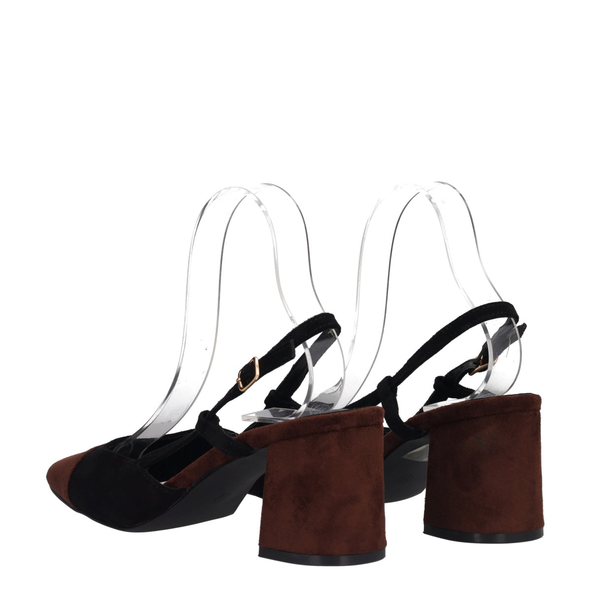 Slingback Donna Nere e Marroni