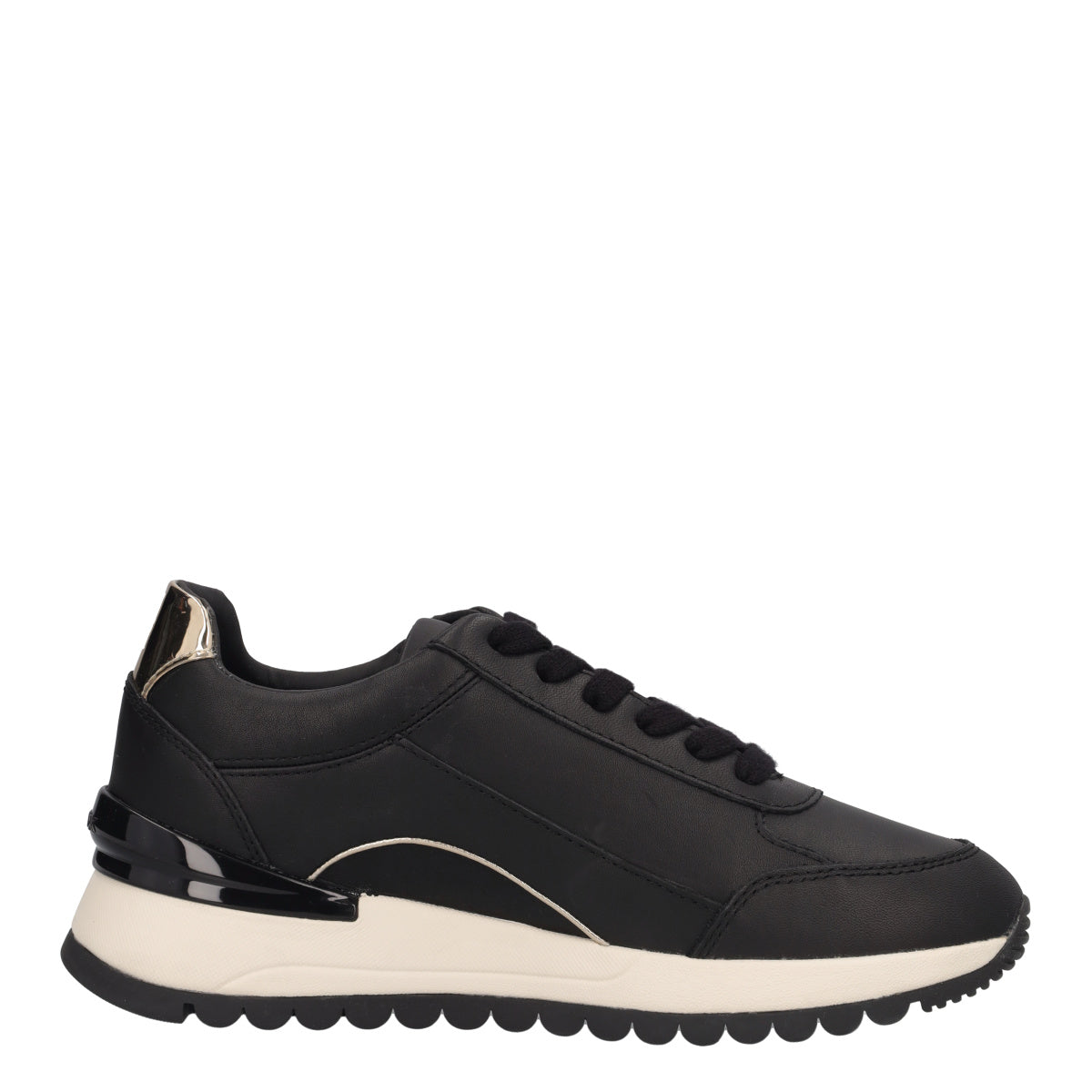 DESYA Sneaker donna con zeppa e zip