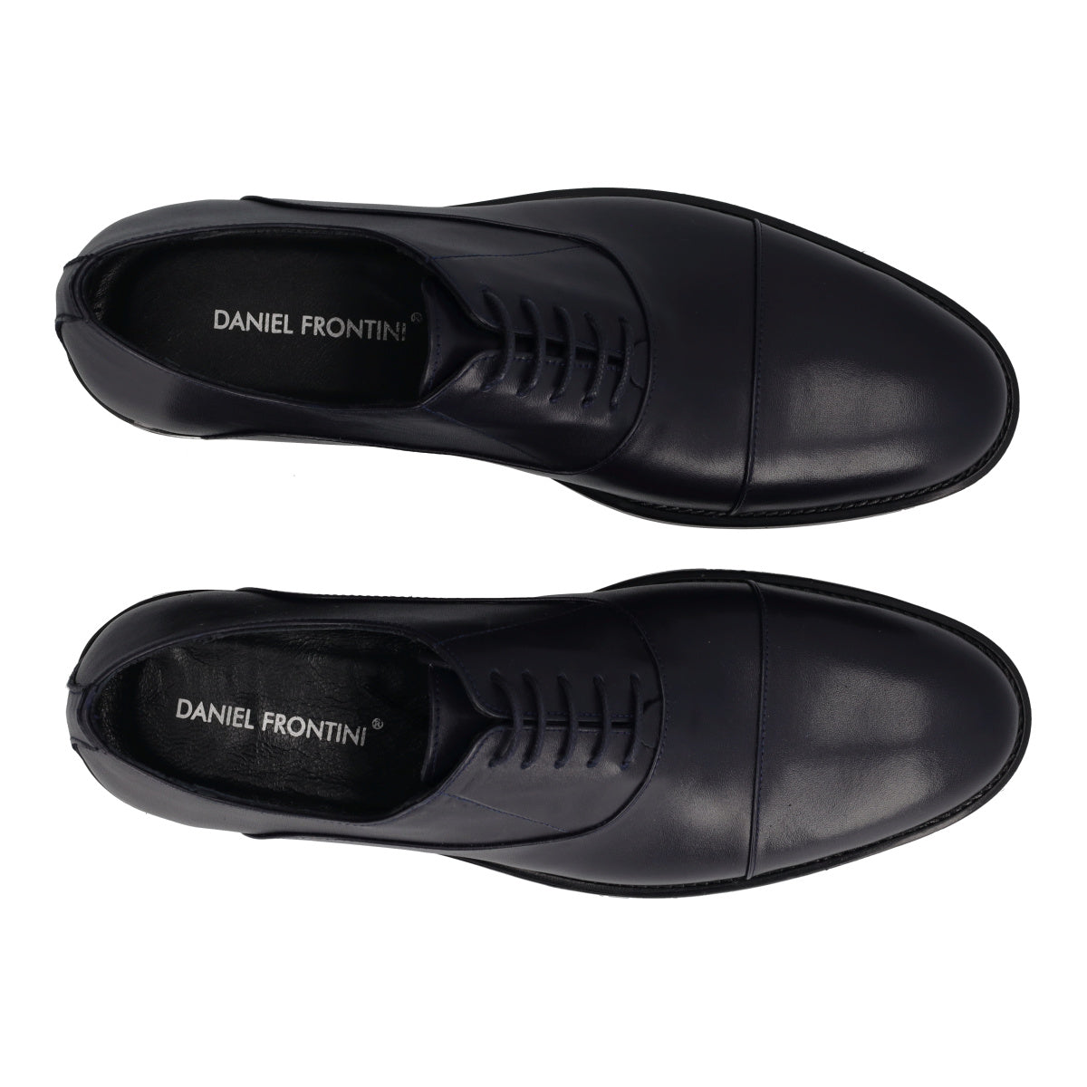 Scarpe Eleganti Uomo Blu in pelle