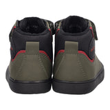 GISLI Sneakers Alta Bambino Verde e Nera