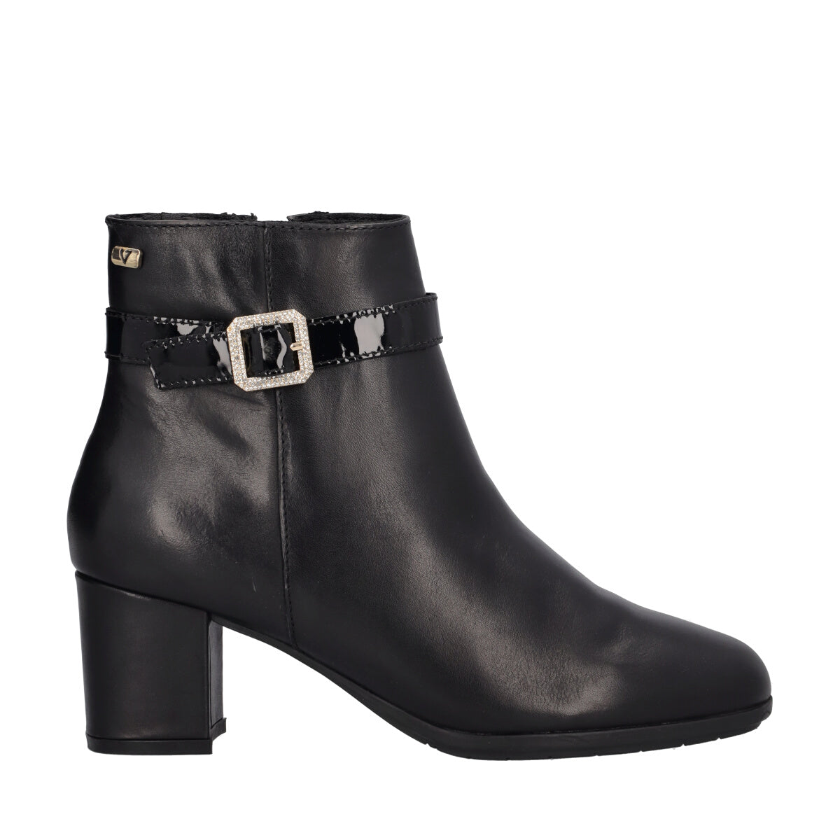 Stivaletti pelle tacco 6 cm