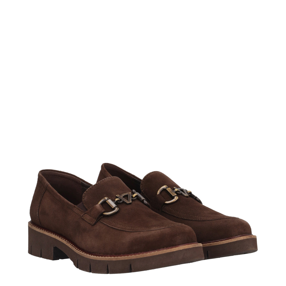 Mocassini Donna Cacao Suede