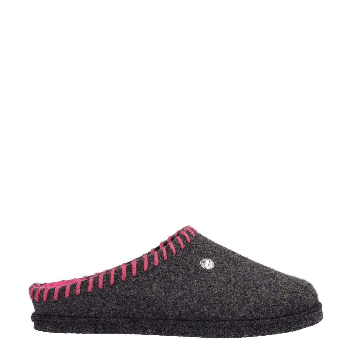 KLOS Ciabatte Donna Grigie e Fucsia