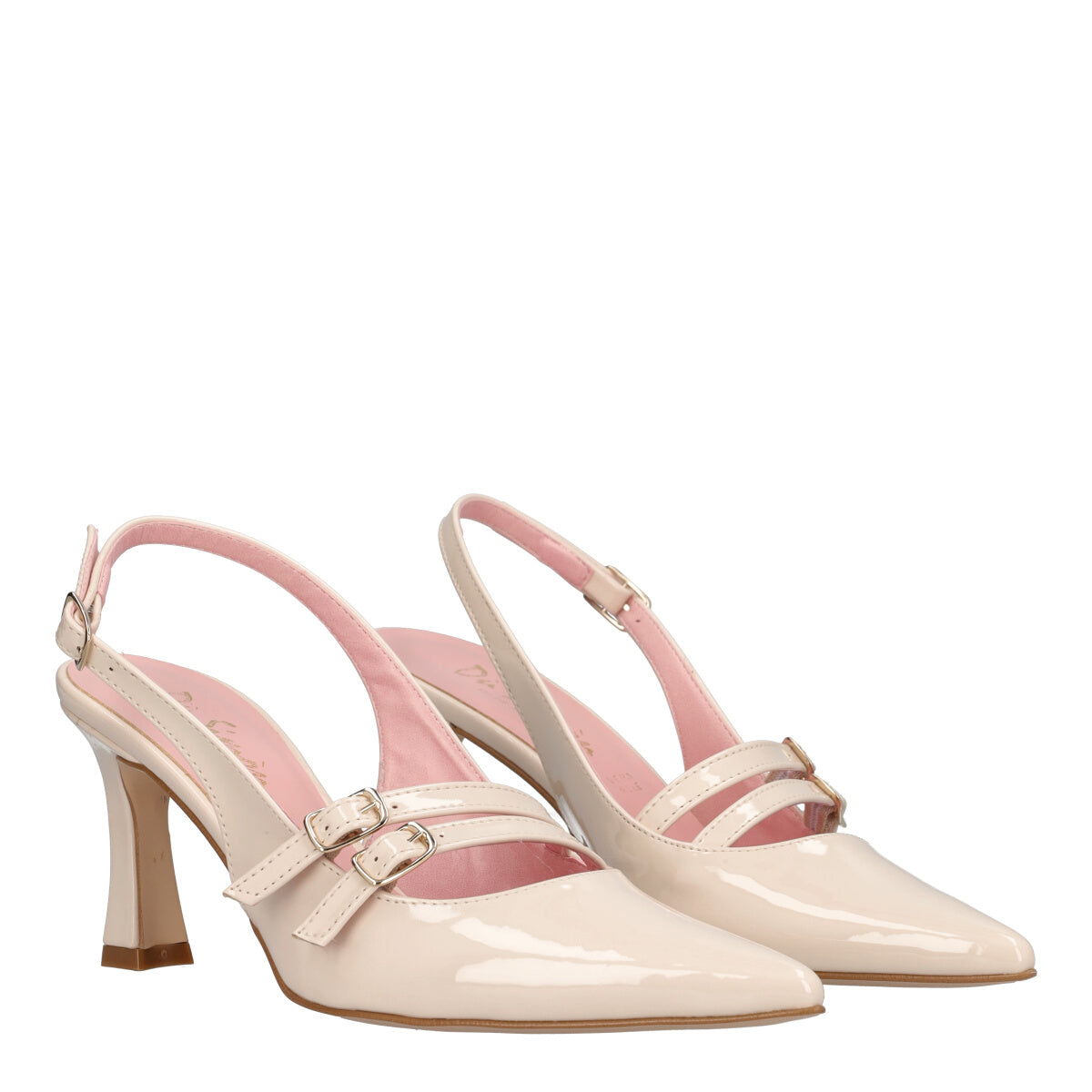 Slingback Panna tacco 8 cm