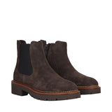 Stivaletti Donna Marroni in Pelle