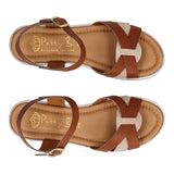 Sandali Donna Marroni e Rame