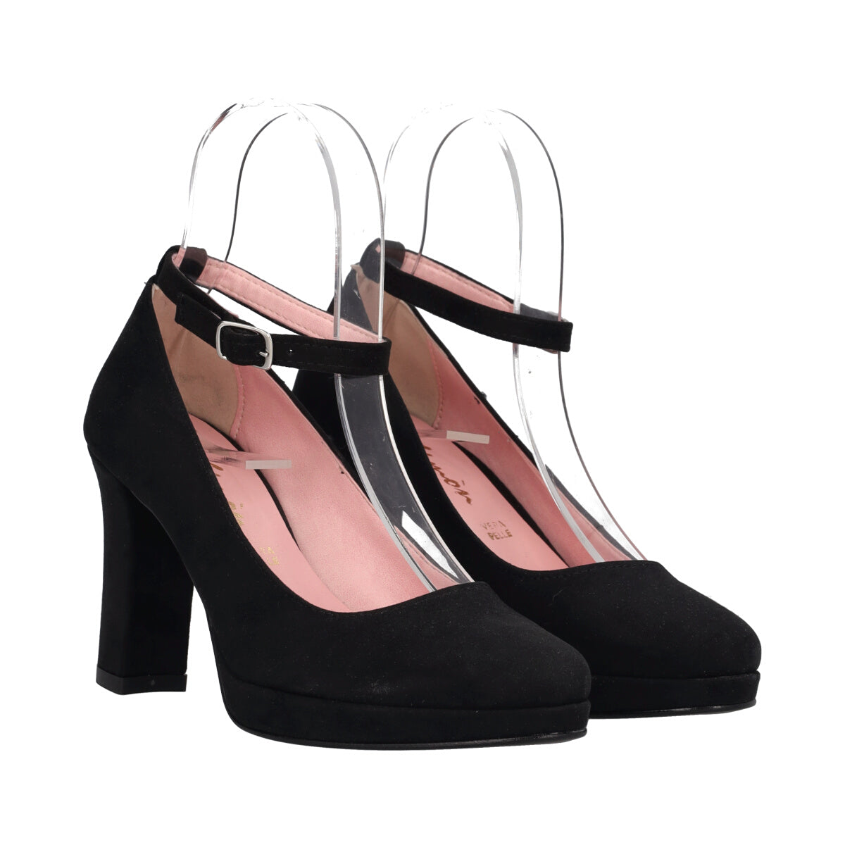 Décolleté Donna Nere Scamosciate