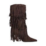 Stivale Donna Marrone