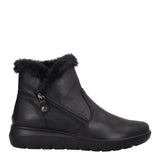 KLIZIA Stivaletti Comfort Donna Neri in Pelle