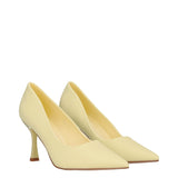 Decolletè Donna Giallo Pastello Opache tacco 9 cm