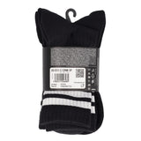 3S ESS C CRW 3P Calze Unisex Nere